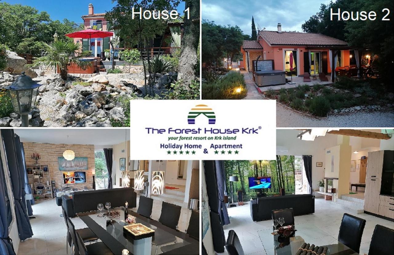 Appartement The Forest House Krk 1 Kras
